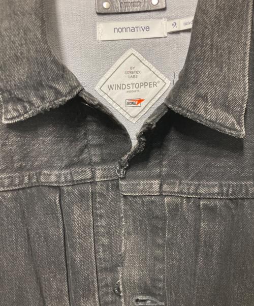 nonnative（ノンネイティブ）nonnative (ノンネイティブ) MINEDENIM (マインデニム) 1st Type デニムジャケット ブラック サイズ:2の古着・服飾アイテム