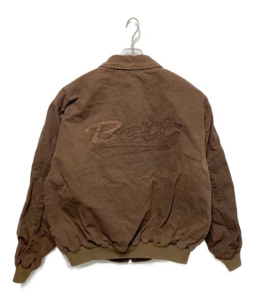 BoTT（ボット）BoTT (ボット) ジップアップジャケット ブラウン サイズ:Lの古着・服飾アイテム