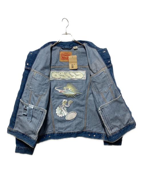 LEVI'S（リーバイス）LEVI'S (リーバイス) カスタムデニムジャケット インディゴ サイズ:Ｌの古着・服飾アイテム