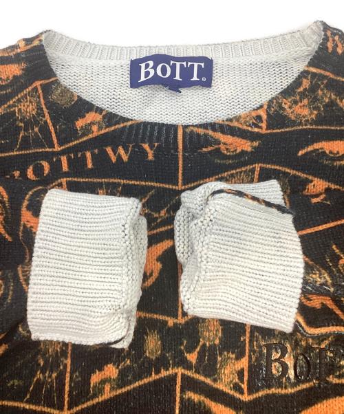 BoTT（ボット）BoTT (ボット) VERDY (ヴェルディ) VERDY Wasted Youth ブラック×オレンジ サイズ:Lの古着・服飾アイテム