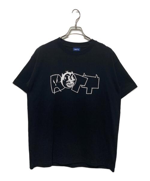 BoTT（ボット）BoTT (ボット) プリントTシャツ ブラック サイズ:Lの古着・服飾アイテム