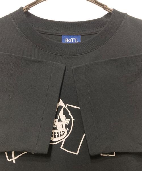 BoTT（ボット）BoTT (ボット) プリントTシャツ ブラック サイズ:Lの古着・服飾アイテム