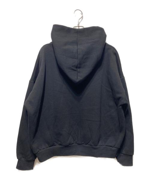 Soliela（ソリエラ）Soliela (ソリエラ) プリントパーカー ブラック サイズ:Lの古着・服飾アイテム