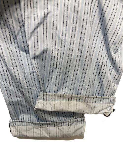 BoTT（ボット）BoTT (ボット) ストライプパンツ ライトブルー サイズ:Ⅼの古着・服飾アイテム