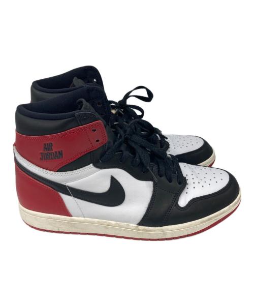 NIKE（ナイキ）NIKE (ナイキ) ハイカットスニーカー ブラック×レッド サイズ:28.5の古着・服飾アイテム