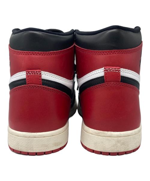 NIKE（ナイキ）NIKE (ナイキ) ハイカットスニーカー ブラック×レッド サイズ:28.5の古着・服飾アイテム
