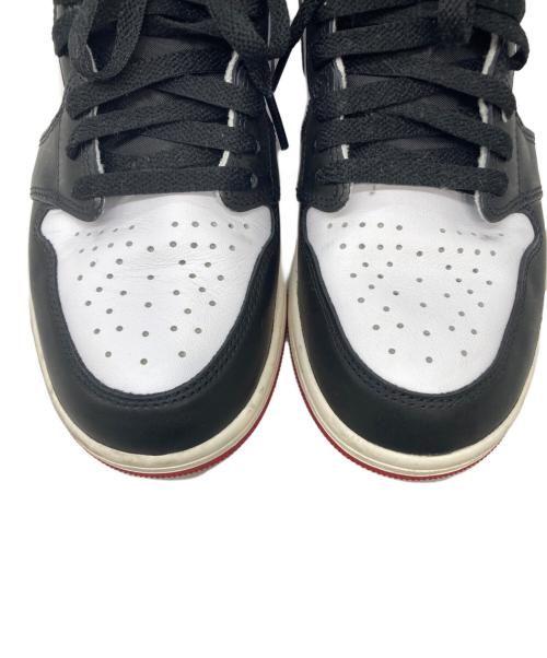 NIKE（ナイキ）NIKE (ナイキ) ハイカットスニーカー ブラック×レッド サイズ:28.5の古着・服飾アイテム