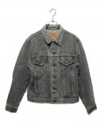 LEVI'Sリーバイス）の古着「80'S先染めブラックデニムジャケット」｜ブラック