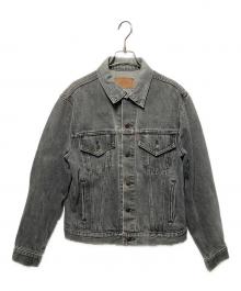LEVI'S（リーバイス）の古着「80'S先染めブラックデニムジャケット」｜ブラック