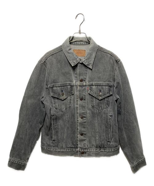 LEVI'S（リーバイス）LEVI'S (リーバイス) 80'S先染めブラックデニムジャケット ブラック サイズ:40Rの古着・服飾アイテム