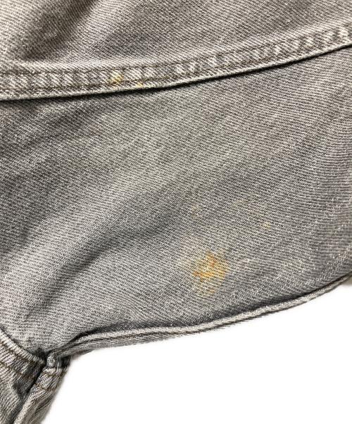 LEVI'S（リーバイス）LEVI'S (リーバイス) 80'S先染めブラックデニムジャケット ブラック サイズ:40Rの古着・服飾アイテム