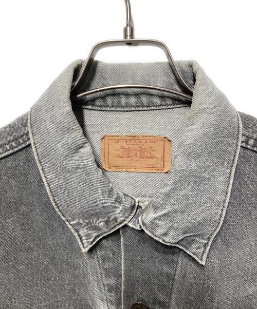 LEVI'S（リーバイス）LEVI'S (リーバイス) 80'S先染めブラックデニムジャケット ブラック サイズ:40Rの古着・服飾アイテム
