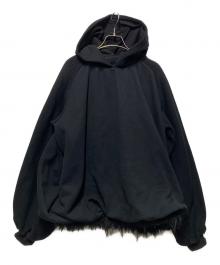 Dinoworks（ディノワークス）の古着「egg hoodie」｜ブラック