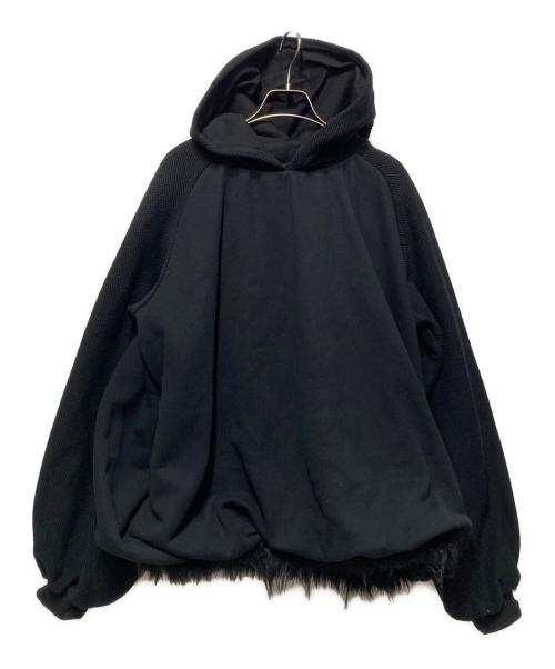 Dinoworks（ディノワークス）Dinoworks (ディノワークス) egg hoodie ブラック サイズ:Ｌの古着・服飾アイテム