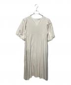room306ルームサンマルロクコンテンポラリー）の古着「リネンワンピース」｜ホワイト