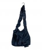 OUTDOOR×MUVEILアウトドア×ミュベール）の古着「シャーリングリボンバッグ」｜ネイビー