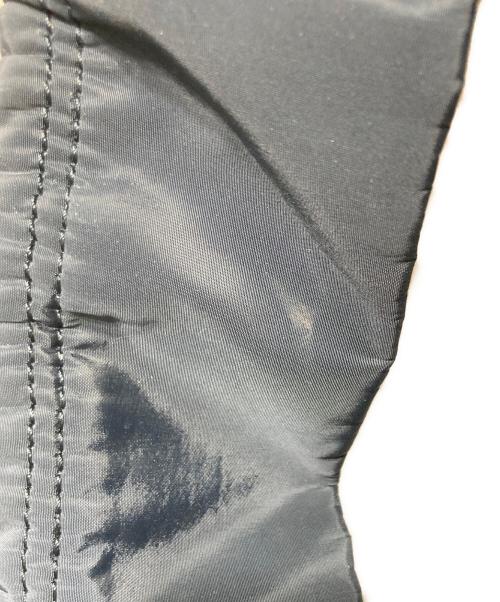 OUTDOOR（アウトドア）OUTDOOR (アウトドア) MUVEIL (ミュベール) シャーリングリボンバッグ ネイビーの古着・服飾アイテム