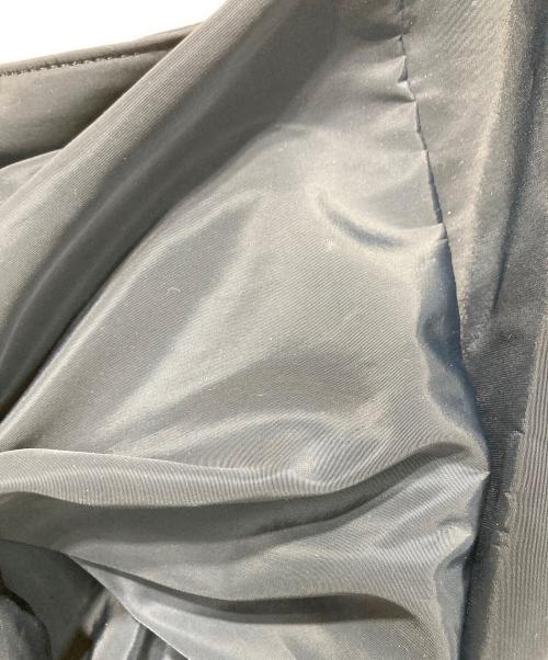 OUTDOOR（アウトドア）OUTDOOR (アウトドア) MUVEIL (ミュベール) シャーリングリボンバッグ ネイビーの古着・服飾アイテム