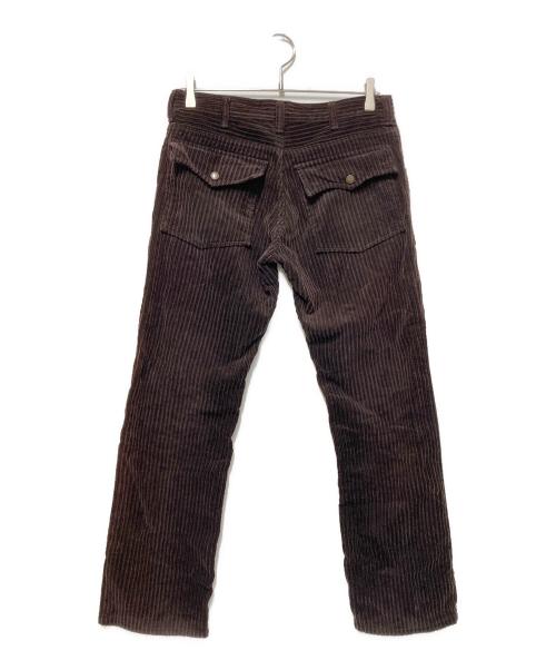 NUMBER (N)INE（ナンバーナイン）NUMBER (N)INE (ナンバーナイン) 太畝コーデュロイパンツ ブラウン サイズ:3の古着・服飾アイテム