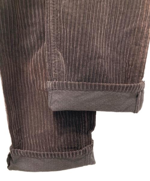 NUMBER (N)INE（ナンバーナイン）NUMBER (N)INE (ナンバーナイン) 太畝コーデュロイパンツ ブラウン サイズ:3の古着・服飾アイテム