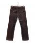 NUMBER (N)INE (ナンバーナイン) 太畝コーデュロイパンツ ブラウン サイズ:3：11000円