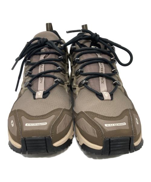 SALOMON（サロモン）SALOMON (サロモン) BEAMS (ビームス) スニーカー ベージュ サイズ:27.5cmの古着・服飾アイテム