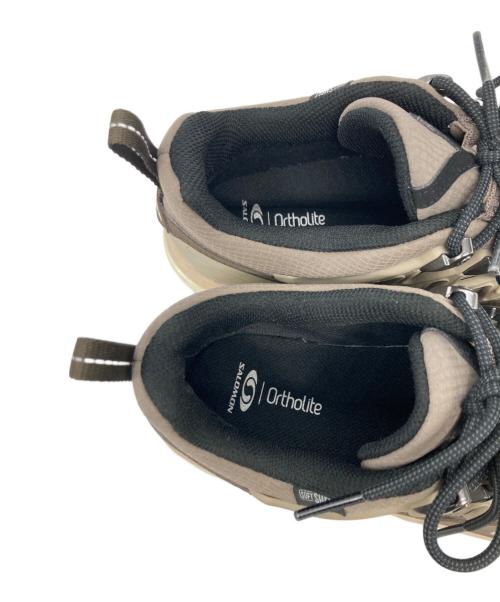 SALOMON（サロモン）SALOMON (サロモン) BEAMS (ビームス) スニーカー ベージュ サイズ:27.5cmの古着・服飾アイテム