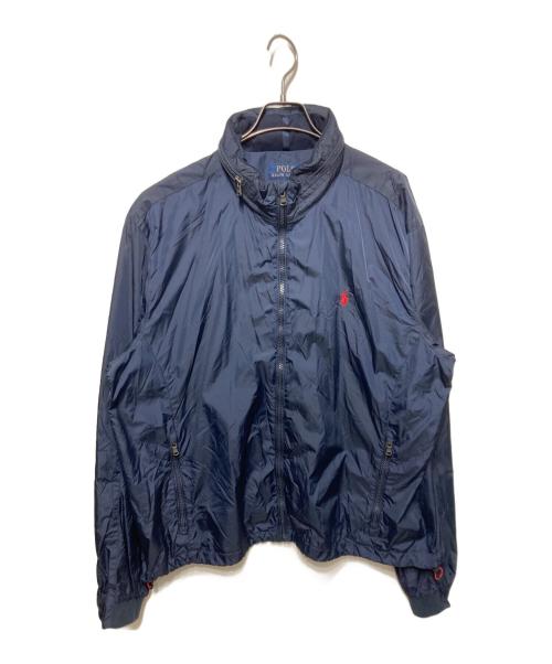 POLO RALPH LAUREN（ポロ・ラルフローレン）POLO RALPH LAUREN (ポロ・ラルフローレン) ナイロンジャケット ネイビー サイズ:XXLの古着・服飾アイテム