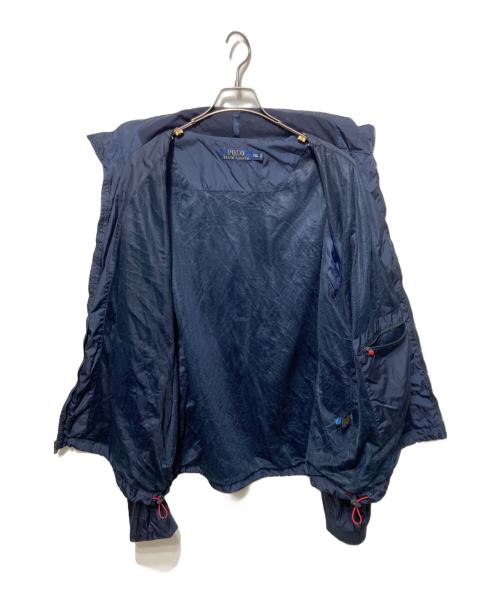 POLO RALPH LAUREN（ポロ・ラルフローレン）POLO RALPH LAUREN (ポロ・ラルフローレン) ナイロンジャケット ネイビー サイズ:XXLの古着・服飾アイテム