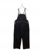 GALLARDA GALANTEガリャルダガランテ）の古着「デニムサロペット」｜ブラック