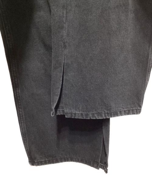 GALLARDA GALANTE（ガリャルダガランテ）GALLARDA GALANTE (ガリャルダガランテ) デニムサロペット ブラックの古着・服飾アイテム