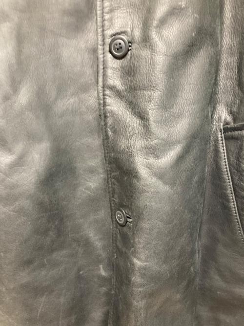 GAP（ギャップ）GAP (ギャップ) 90’S レザーコート ブラック サイズ:Lの古着・服飾アイテム