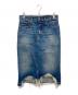 R13（アールサーティン）の古着「JESSE SKIRT」｜インディゴ