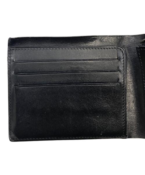JIL SANDER（ジルサンダー）JIL SANDER (ジルサンダー) ベジタブルタンニンレザポケットウォレット ブラックの古着・服飾アイテム