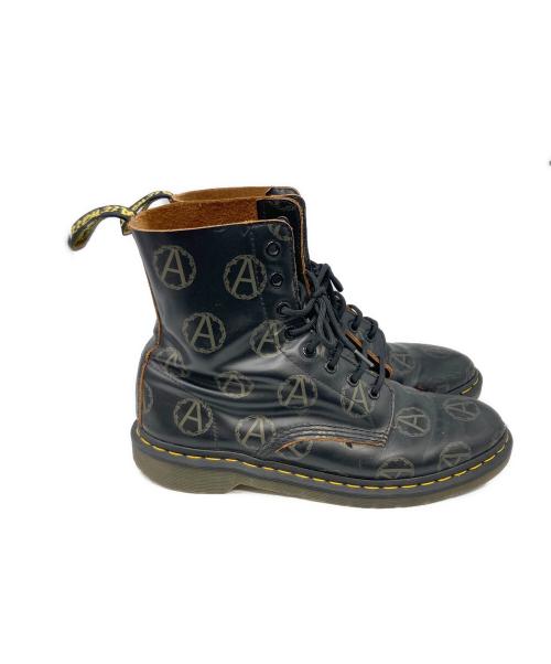 Dr.Martens（ドクターマーチン）Dr.Martens (ドクターマーチン) UNDERCOVER (アンダーカバー) SUPREME (シュプリーム) Anarchy 8-Eye Boot ブラック サイズ:26.5の古着・服飾アイテム