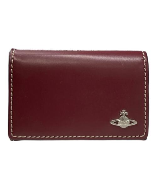 Vivienne Westwood（ヴィヴィアンウエストウッド）Vivienne Westwood (ヴィヴィアンウエストウッド) カードケース ボルドーの古着・服飾アイテム