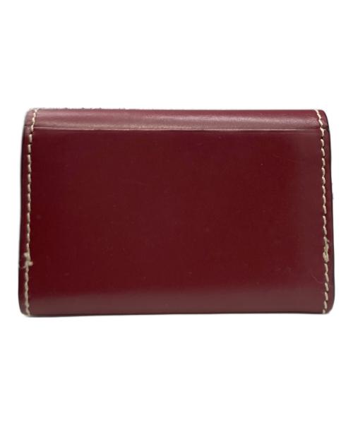 Vivienne Westwood（ヴィヴィアンウエストウッド）Vivienne Westwood (ヴィヴィアンウエストウッド) カードケース ボルドーの古着・服飾アイテム