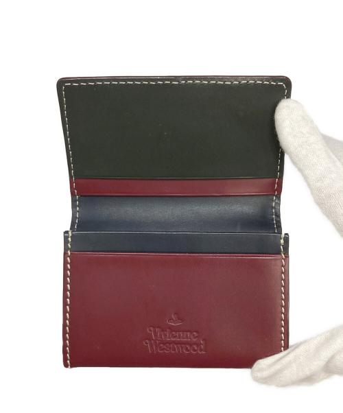 Vivienne Westwood（ヴィヴィアンウエストウッド）Vivienne Westwood (ヴィヴィアンウエストウッド) カードケース ボルドーの古着・服飾アイテム