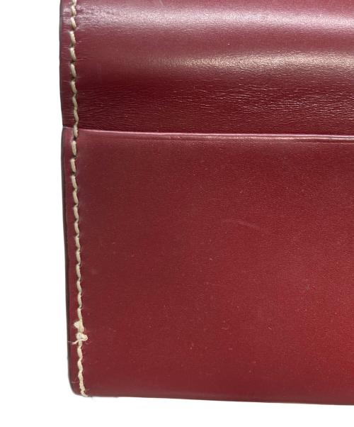 Vivienne Westwood（ヴィヴィアンウエストウッド）Vivienne Westwood (ヴィヴィアンウエストウッド) カードケース ボルドーの古着・服飾アイテム