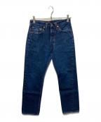 RESOLUTEリゾルト）の古着「テーパードストレートデニム」｜インディゴ