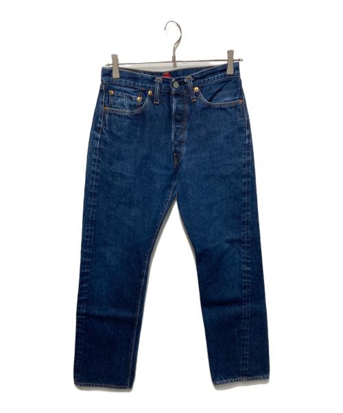 RESOLUTE（リゾルト）RESOLUTE (リゾルト) テーパードストレートデニム インディゴ サイズ:W30 L31の古着・服飾アイテム