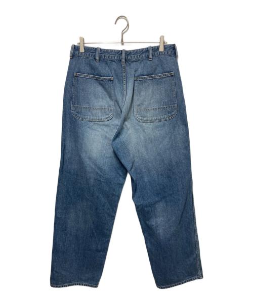 JOHNBULL（ジョンブル）JOHNBULL (ジョンブル) 13.5オンスデニム オーセンティック ストレートジーンズ インディゴ サイズ:Ｌの古着・服飾アイテム