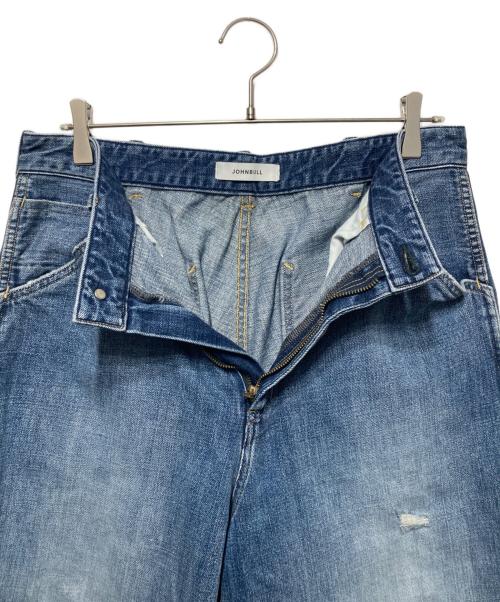 JOHNBULL（ジョンブル）JOHNBULL (ジョンブル) 13.5オンスデニム オーセンティック ストレートジーンズ インディゴ サイズ:Ｌの古着・服飾アイテム
