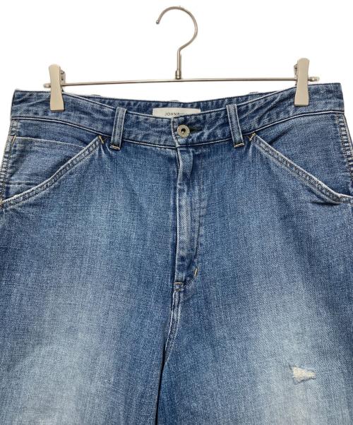 JOHNBULL（ジョンブル）JOHNBULL (ジョンブル) 13.5オンスデニム オーセンティック ストレートジーンズ インディゴ サイズ:Ｌの古着・服飾アイテム