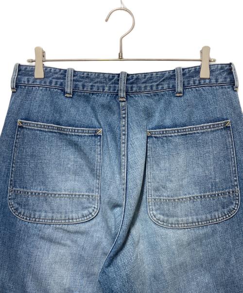 JOHNBULL（ジョンブル）JOHNBULL (ジョンブル) 13.5オンスデニム オーセンティック ストレートジーンズ インディゴ サイズ:Ｌの古着・服飾アイテム