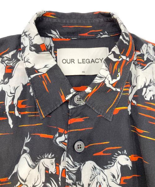 OUR LEGACY（アワーレガシー）OUR LEGACY (アワーレガシー) Mustang shirt ブラック サイズ:48の古着・服飾アイテム