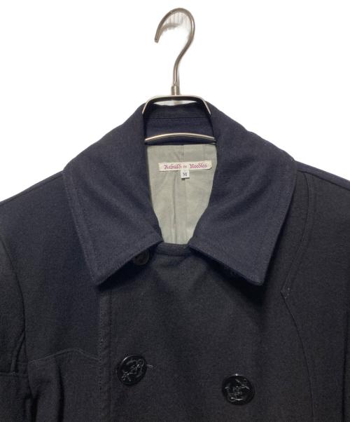 Rebuild by Needles（リビルドバイニードルス）Rebuild by Needles (リビルドバイニードルス) Pコート ネイビー サイズ:Ｍの古着・服飾アイテム