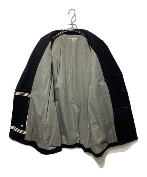 Rebuild by Needles（リビルドバイニードルス）Rebuild by Needles (リビルドバイニードルス) Pコート ネイビー サイズ:Ｍの古着・服飾アイテム