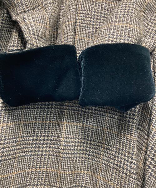 foufou（フーフー）foufou (フーフー) グレンチェックワンピース ブラウン サイズ:１の古着・服飾アイテム