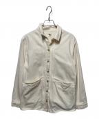 SEZANEセザンヌ）の古着「ホワイトデニムジャケット」｜ホワイト